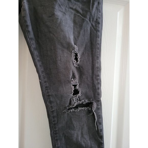 Anine Bing Brodie Black Distressed Skinny leg jeans size 29 - Picture 9 of 10